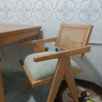 میز غذا خوری حسیری چوب راش