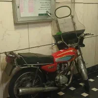 متور هندا 125 تمیز ولی پلاک قدیم