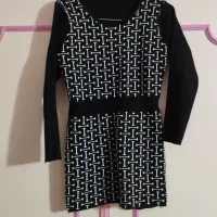 یک عدد پیراهن دخترانه و دو عدد بافت|حراج|قزوین, |دیوار