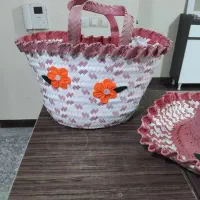 سبدوکلاه حصیری سنتی نو سالم فقط تزئینی بوده|صنایع دستی و سایر لوازم تزئینی|فریدونکنار, |دیوار