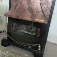 بخاری گازی طرح شومینه