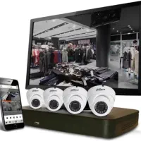 نصب و نصاب دوربین امنیتی 24 ساعته|دوربین مداربسته|نیشابور, هفده شهریور|دیوار