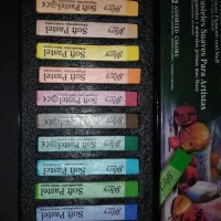 پاستل گچی 12رنگ گالری|لوازم التحریر|سقز, |دیوار