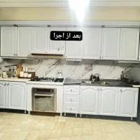 اجرای نصب و فروش برچسب کابینت وماربل شیت