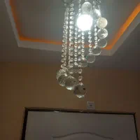 کریستال اصل|لوستر و چراغ آویز|هشتگرد, شهرک پارسیان|دیوار