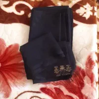قواره چادر مشکی طرحدار