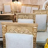 دو سرویس ناهارخوری 8 نفره تمام چوب راش|میز و صندلی غذاخوری|تهران, جوادیه تهرانپارس|دیوار