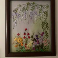 آموزش تابلو گل دوزی روبان دوزی سرمه دوزی درسه جلسه|خدمات آموزشی|رشت, نامجو|دیوار