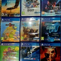10 عدد بازی VR پلی استیشن PS4