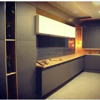 ساخت انواع کابینت کمد دیواری درب پله نرده