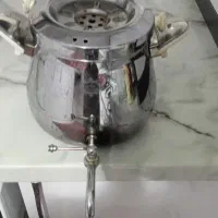 سماور رو گازی عالی نسب چهار لیتری