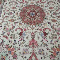 فرش دستباف کلک (پشم)و کمی ابریشم طرح علیا مشهد