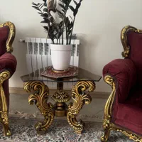 مبلمان استیل ۹ نفره|مبلمان خانگی و میز عسلی|تهران, جنت‌آباد مرکزی|دیوار