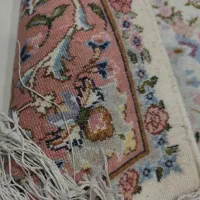 جفت قالیچه دستباف کاشمر گوشت‌دار کم‌کارکرد و سالم|فرش|مشهد, شهید فرامرز عباسی|دیوار