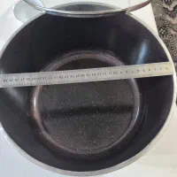 قابلمه گرانیتی یونیک 33cmو آبکش یونیک33cm