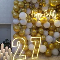 اعداد نئون تولد