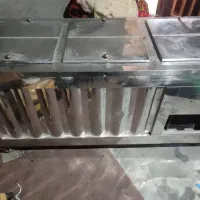 فریزر شیش درب تمام استیل