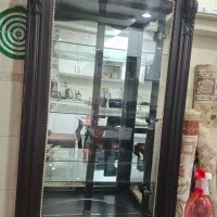 ویترین چوبی منبت|بوفه، ویترین، کنسول|شاهین‌شهر, گزبرخوار|دیوار