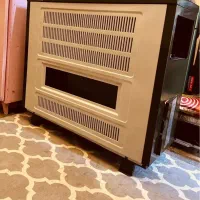 بخاری گاز سوز دنیای صنعت توان ۸۵۰۰ سالم