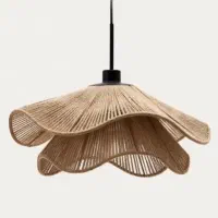 لوستر حصیری کنفی