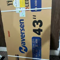 تلویزیون ۴۳ اینچ هاورسن|تلویزیون و پروژکتور|شیراز, شهرک گلدشت حافظ‎|دیوار