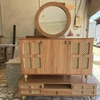 میز تلوزیون کد ۳۴۳۰۰۵ و اینه کنسول تولیدی ایالت