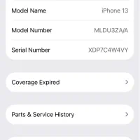 ایفون ۱۳ نرمال ۱۲۸ پارت za