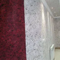 پوشش های رنگی  سلولوزی بلکا.میکا سنگی.الیاف