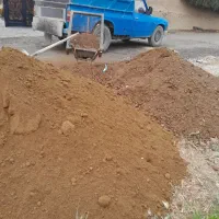 خاک ِگل باغچه کود نهال باغچه