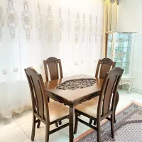 ناهارخوری غذاخوری۴نفره درحدنو تمام چوب راش اعلا