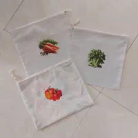 کیسه سبزی و نمگیر ظروف  کنار سینک