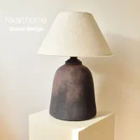 آباژور سفالی پتینه|چراغ خواب و آباژور|تهران, جوانمردان (اندیشه)|دیوار