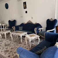 مبل نیمه استیل  سالم و آماده تحویل