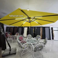 سایبان چتری، چتر پایه کنار و پایه وسط با نورپردازی|عمدهفروشی|خمینیشهر, |دیوار