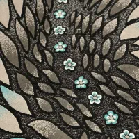 گلیم فرش ترکیه ای گل برجسته