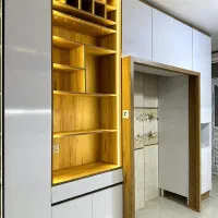 طراحی و اجرای صفر تا صد کابینت ،کمد دیواری،