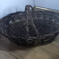 سبد چوبی حصیری شب یلدا شب چله صنایع دست چلو صافی