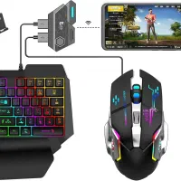 مبدل و موس و کیبورد برای پابجی و کالاف و ...