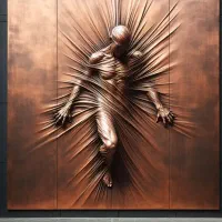 گچبری مدرن میکروسمنت پتینه|خدمات پیشه و مهارت|آمل, |دیوار