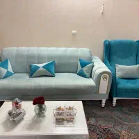 مبل راحتی ۷نفره همراه با میز