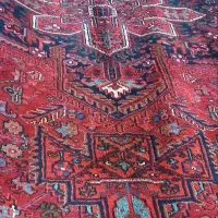 یک تخته نه متری کارکرده سالم پرخاب|فرش|تبریز, |دیوار