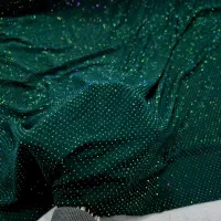 حریر ساریکا کارشده با نگین رزین  پرفروش|لوازم خیاطی و بافتنی|سمنان, |دیوار