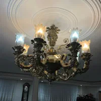 لوستر برنجی