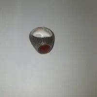 انگشتر نقره 95عقیق اصل
