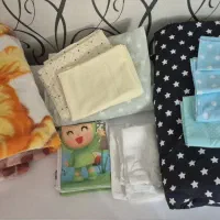 ست پتو و ملحفه و پرده نوزاد