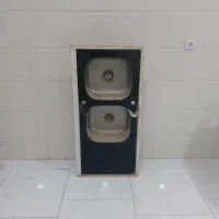 سینک شیشه ای سالم..