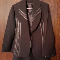 یک دست کت و دامن زنانه سایز 50