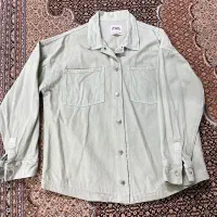 کت جین رنگ سبز پاستیلی