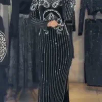لباس مجلسی بلند و پوشیده نونو
