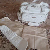 کیف کودک سفید چرمی